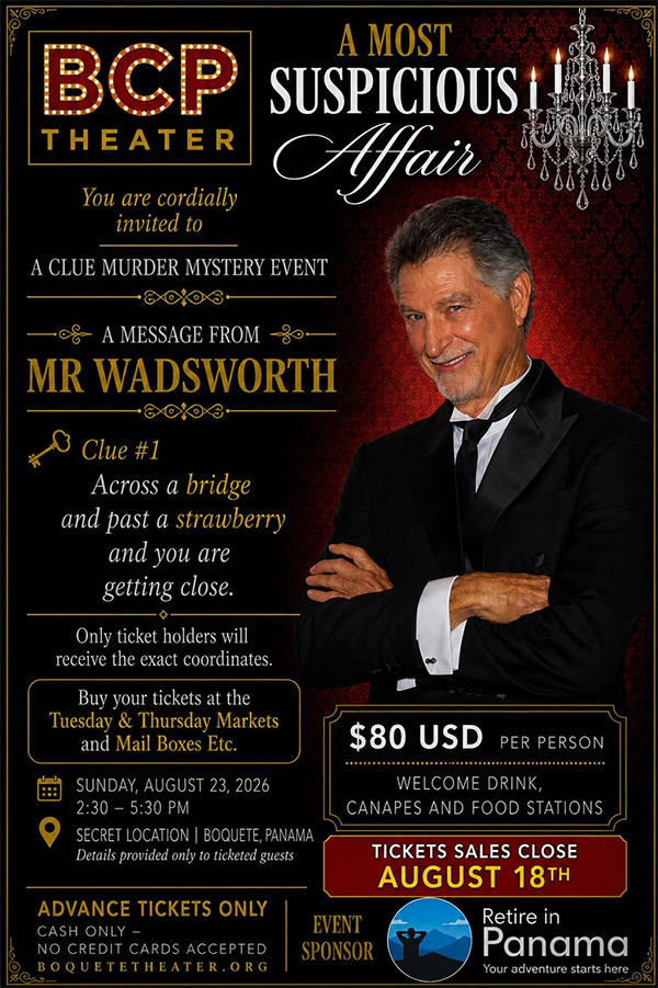 Clue Affair flyer